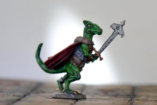 Dragonbait - saurial paladin by Mordraoi