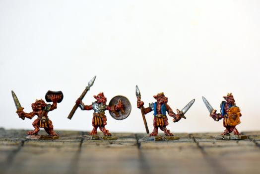 Reaper miniatures - Kobolds 1 by Mordraoi