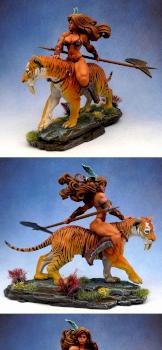 The tiger warrior by RAFF