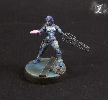 Infinity Aleph Myrmidon Officer by Lirieleth