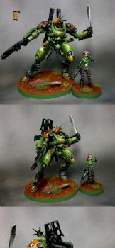 Scarface and Cordelia, Mercenary infinity by fanath