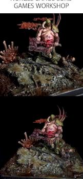 Nurgle Chaos Lord by hazelanne