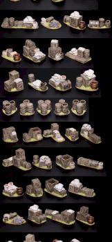 Scenary Set for Warhammer Mordheim Warmachine by kasimir74