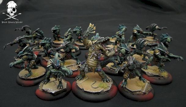 Gatorman Bokor and Bog Trog Swamp Shamblers by Jolly Roger Studio