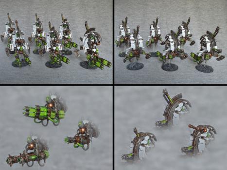 necron tomb blades by Shi Vral