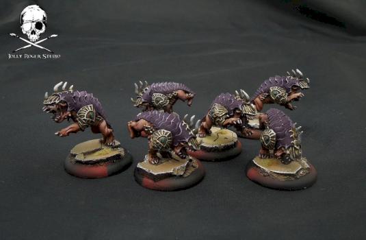 Reptile Hounds by Jolly Roger Studio