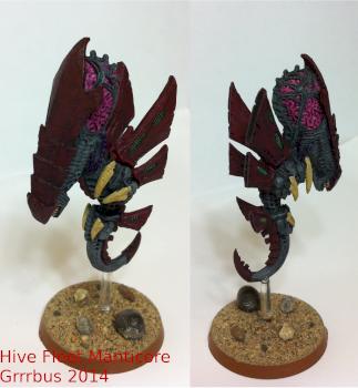 Tyranid Zoanthrope by Grrrbus