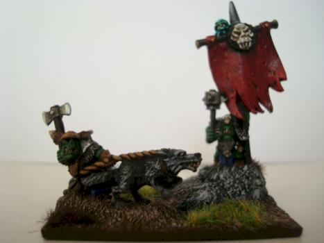 Warmaster Warboss 10mm by wolveab