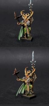 Wood Elves Lord Araloth, the Lord of Talsyn by BloodyBeast.com