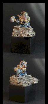 CONFRONTATION FEMALE DWARF by Rastafaritz
