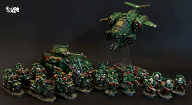 Dark Angels Groupshot by Runic