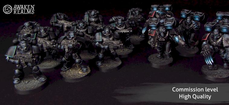 Space Marines Assault & Tactical Squad by Awaken Realms