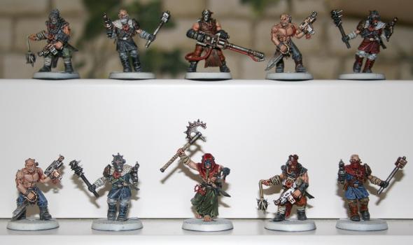chaos cultists - close combat unit by timmya4000