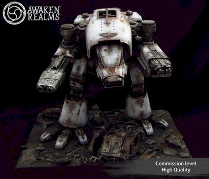 Death Guard Warhound by Awaken Realms