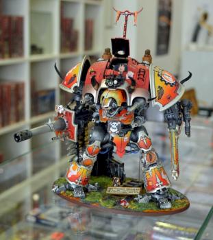 Imperial knight evil sunz style by Temporaviator