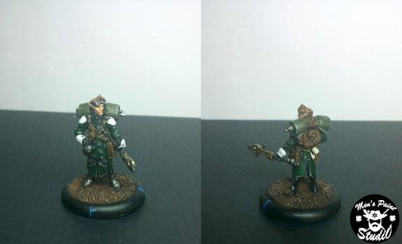 Retribution of Scyrah Arcanist by Mens Paints Studio