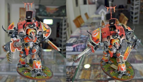 Imperial knight evil sunz style by Temporaviator