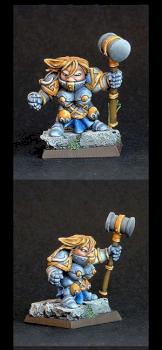 CONFRONTATION FEMALE DWARF by Rastafaritz