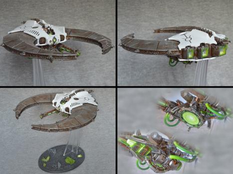necron doom/night scythe by Shi Vral