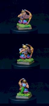 Dwarf Adventurer with bow by chaoswarrior