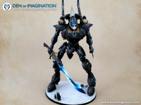 Eldar Wraith Knight by DEN of IMAGINATION