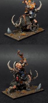 Ogre Mournfang Cavalry Champion by BloodyBeast.com