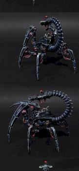Necron Triarch Stalker by BloodyBeast.com