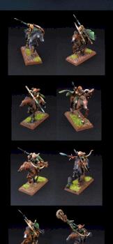 Wood Elf Glade Riders by SavageDPainting
