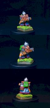Dwarf Adventurer with crossbow by chaoswarrior