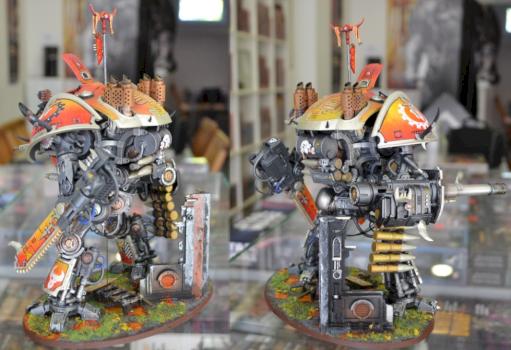 Imperial knight evil sunz style by Temporaviator
