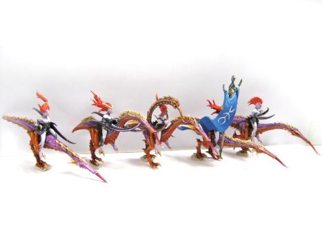 Chaos Daemons Seekers of Slaanesh Regiment by dydziorek