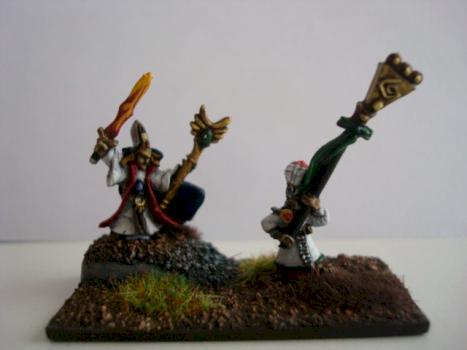Warmaster High Elf Teclis 10mm by wolveab