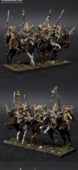 Wood Elves Wild Riders and Sisters of the Thorn by BloodyBeast.com