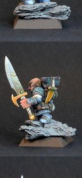 Confrontation Dwarf Armourer by Rastafaritz