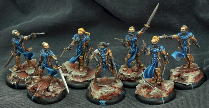 Warmachine Cygnar Alternate Gunmages (army) by PaintVagrant