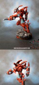 Infinity Red Lantern Charontid by TheDarker
