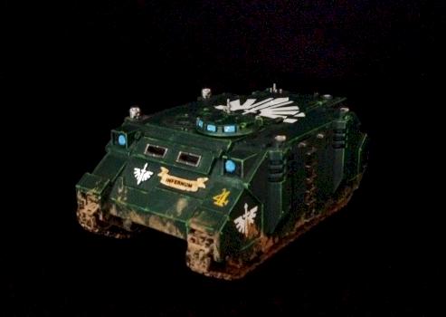 Dark Angels Rhino Transport by CSP STUDIO