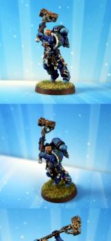Space Marine Captain Gamesday 2008 by belgun