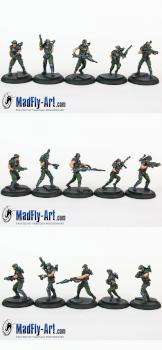 AVP USCM Marines by MadFlyArtStudio