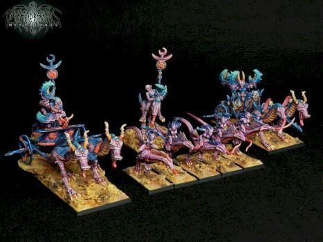 Slaanesh group by Umbra Draconis