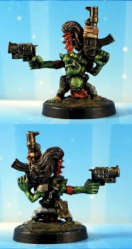 Gorkamorka Rebel Grot Head Honcho by belgun