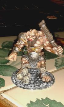 Reaper Bones Ogre Chieftain by rumleech
