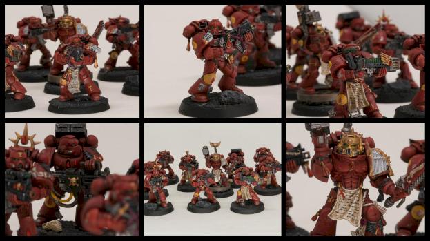 Blood Angels Tactical Squad by Hazamel