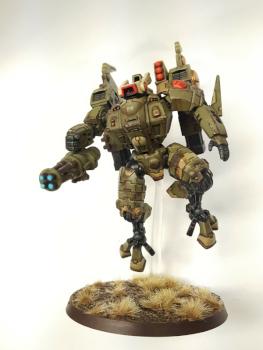 XV 86 Coldstar Battlesuit - Tau Commander by Shypa