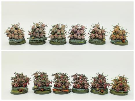 Nurglings Swarm by Dr. Stalin
