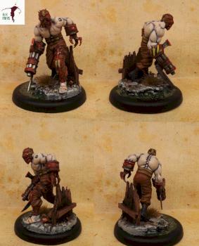 Ryle (Malifaux) by KRK Mini Painting Studio