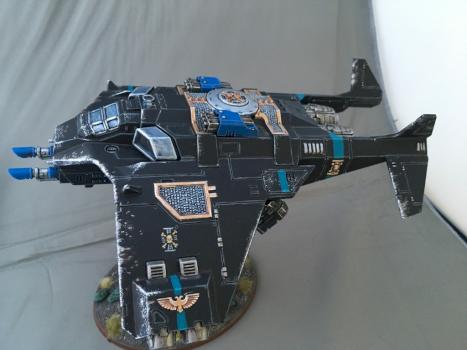 Deathwatch Corvus Blackstar by w817rogier