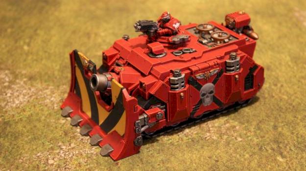 Blood Angels Vindicator by Xeanee