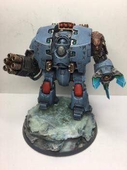 space wolves leviathan siege dreadnaught by Notio