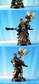Space Marines Librarian by belgun